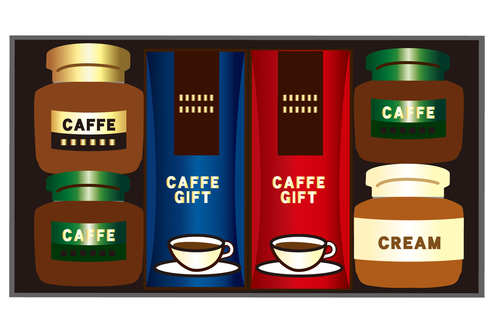 コーヒーのギフトセットのイメージ画像