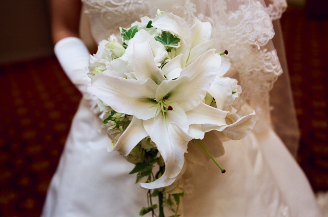ウェディングドレスの花嫁のイメージ画像